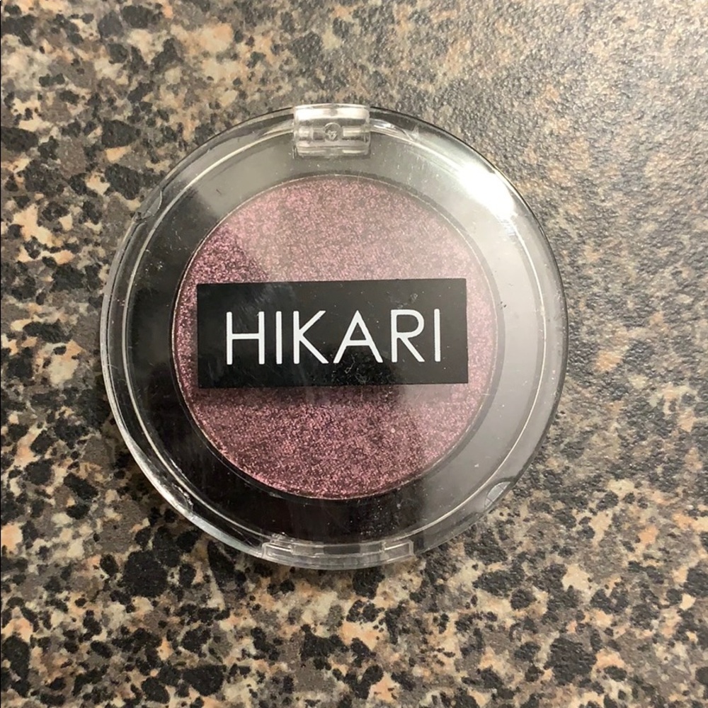 Purple shimmer eyeshadow
